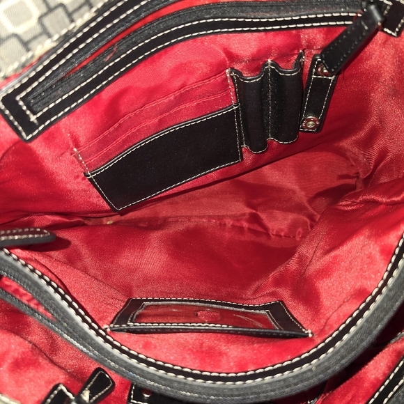 Nine West Black and Grey Shoulder Bag - Picture 3 of 4